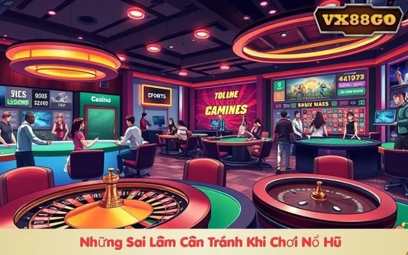 Những Sai Lầm Cần Tránh Khi Chơi Nổ Hũ