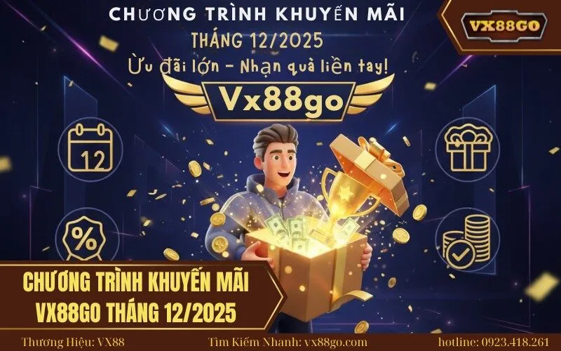 Chương Trình Khuyến Mãi Vx88go tháng 122025