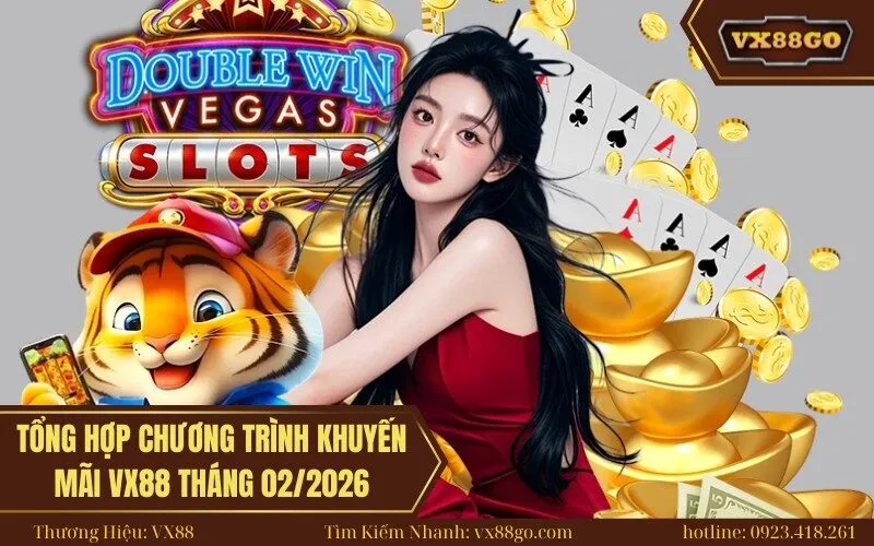 Tổng hợp chương trình khuyến mãi Vx88 tháng 022026